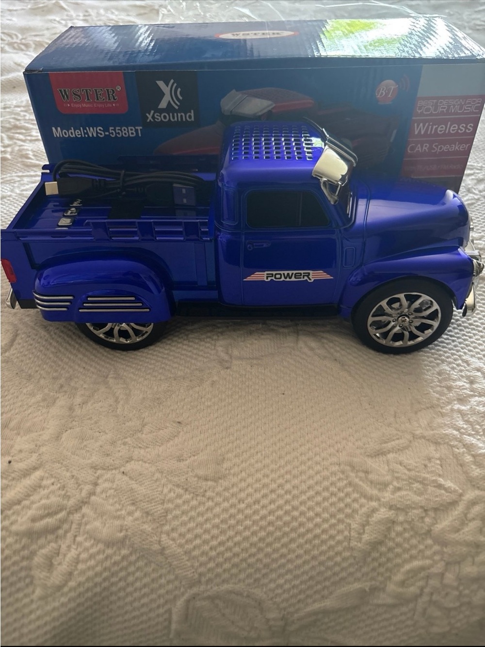 WSTER Wireless Car Speaker - WS-558BT